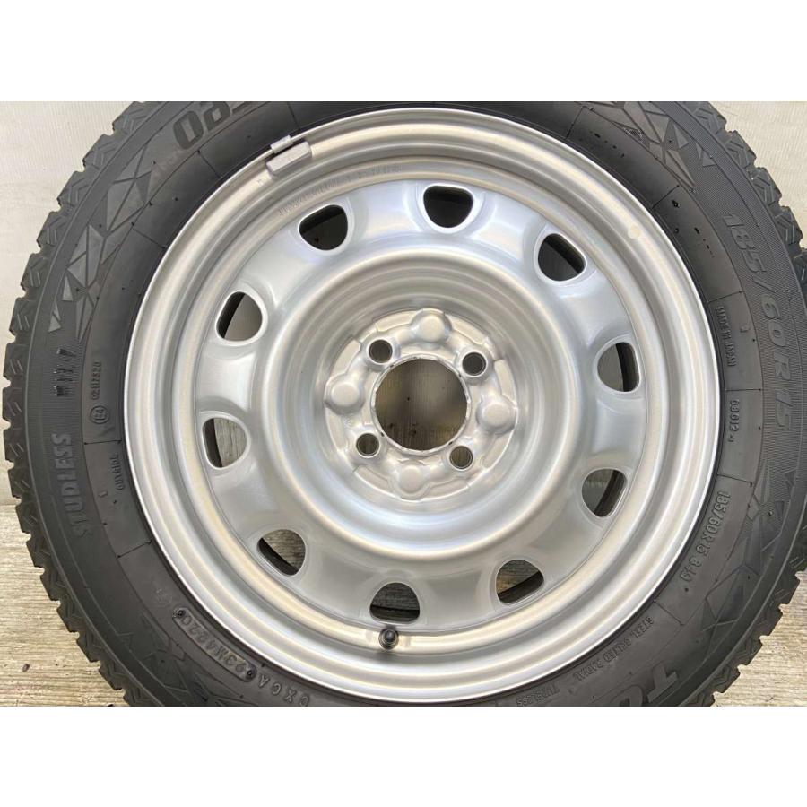 中古タイヤ スタッドレスタイヤ ホイールセット 4本セット 185/60R15  　 TOPY M60 15x5.5  100-4穴 トーヨータイヤ オブザーブ GIZ2 | TOYO TIRES | 05