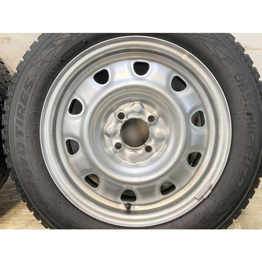 中古タイヤ スタッドレスタイヤ ホイールセット 4本セット 185/60R15  　 TOPY M60 15x5.5  100-4穴 トーヨータイヤ オブザーブ GIZ2 | TOYO TIRES | 06