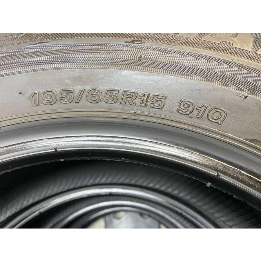 2021年製 ブリヂストン 中古冬タイヤ 195/65R15 4本セット BRIDGESTONE 中古タイヤ スタッドレスタイヤ 4本セット 195