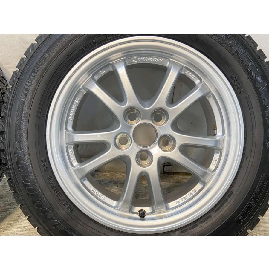 DUNLOP（ダンロップ） 中古タイヤ スタッドレスタイヤ ホイールセット 