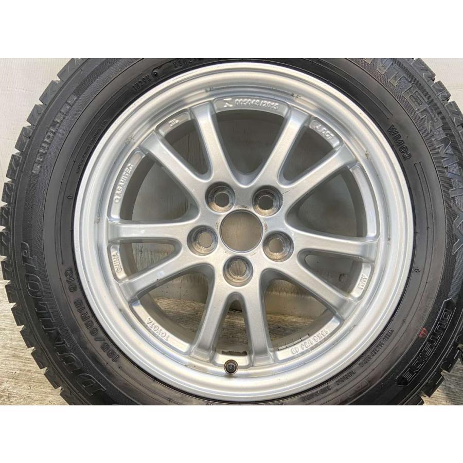 DUNLOP（ダンロップ） 中古タイヤ スタッドレスタイヤ ホイールセット 