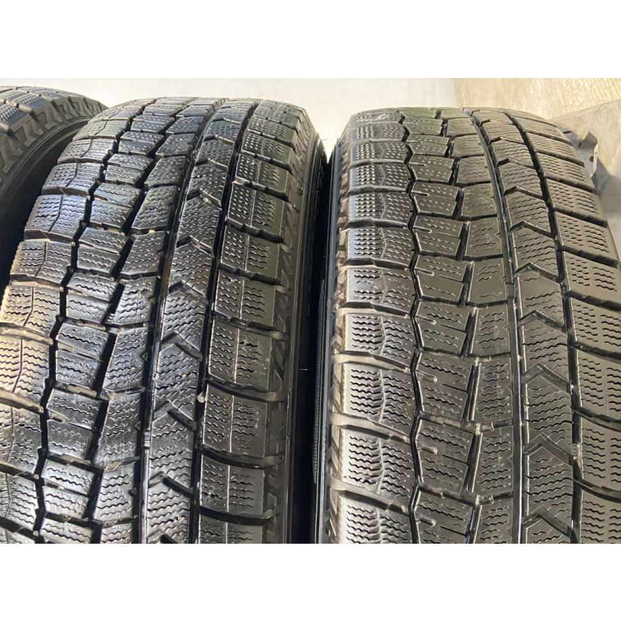 【今月まで】 バリ溝 中古スタッドレスタイヤホイールセット【195/65R15 DUNLOP wintermax トヨタ純正ホイール】4本セット DUNLOP（ダンロップ） 中古タイヤ スタッドレスタイヤ ホイールセット
