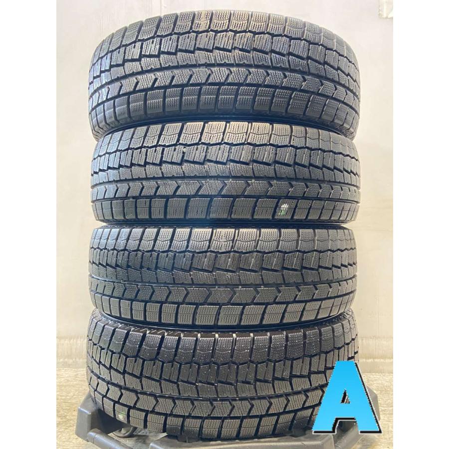 ダンロップ WM02 冬タイヤ 185/60R15 ×4本中古 DUNLOP（ダンロップ） 中古タイヤ スタッドレスタイヤ 4本セット 185