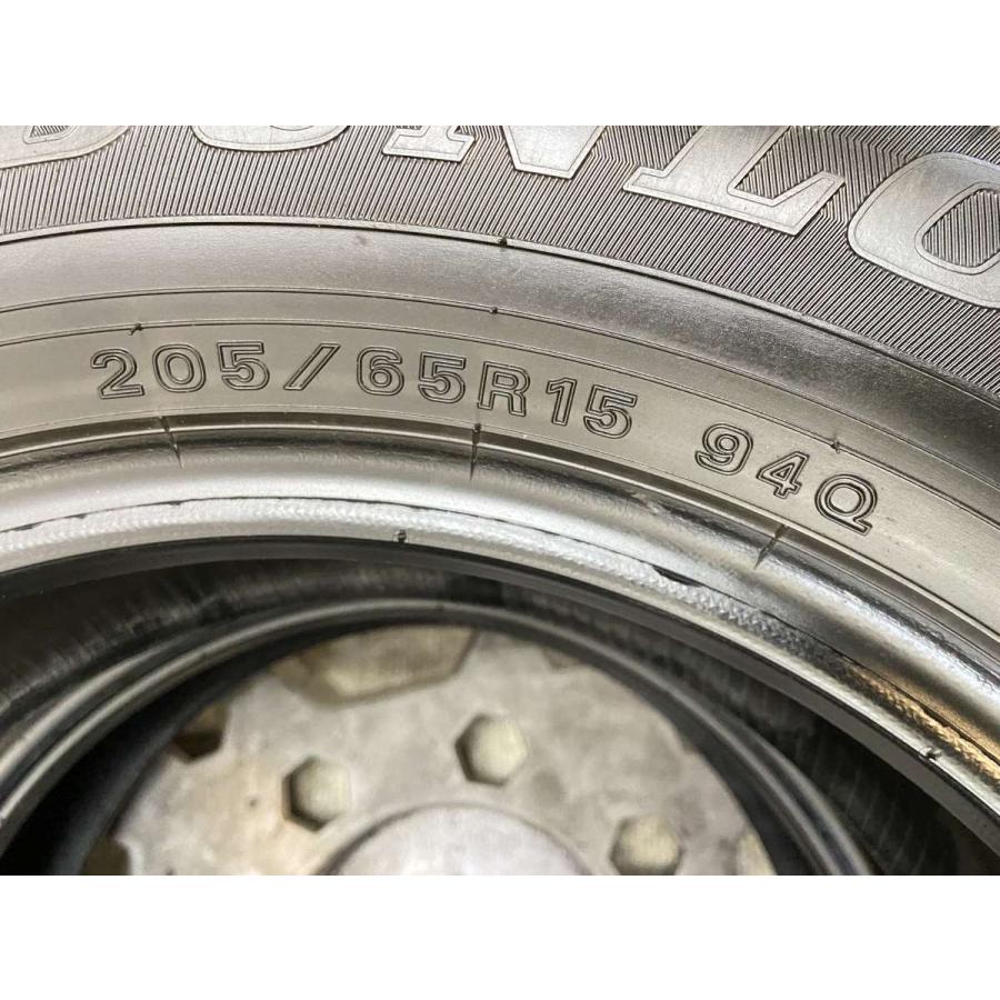 ぼくし205/65R15 中古スタッドレス2本 DUNLOP（ダンロップ） 中古タイヤ スタッドレスタイヤ 2本セット 205