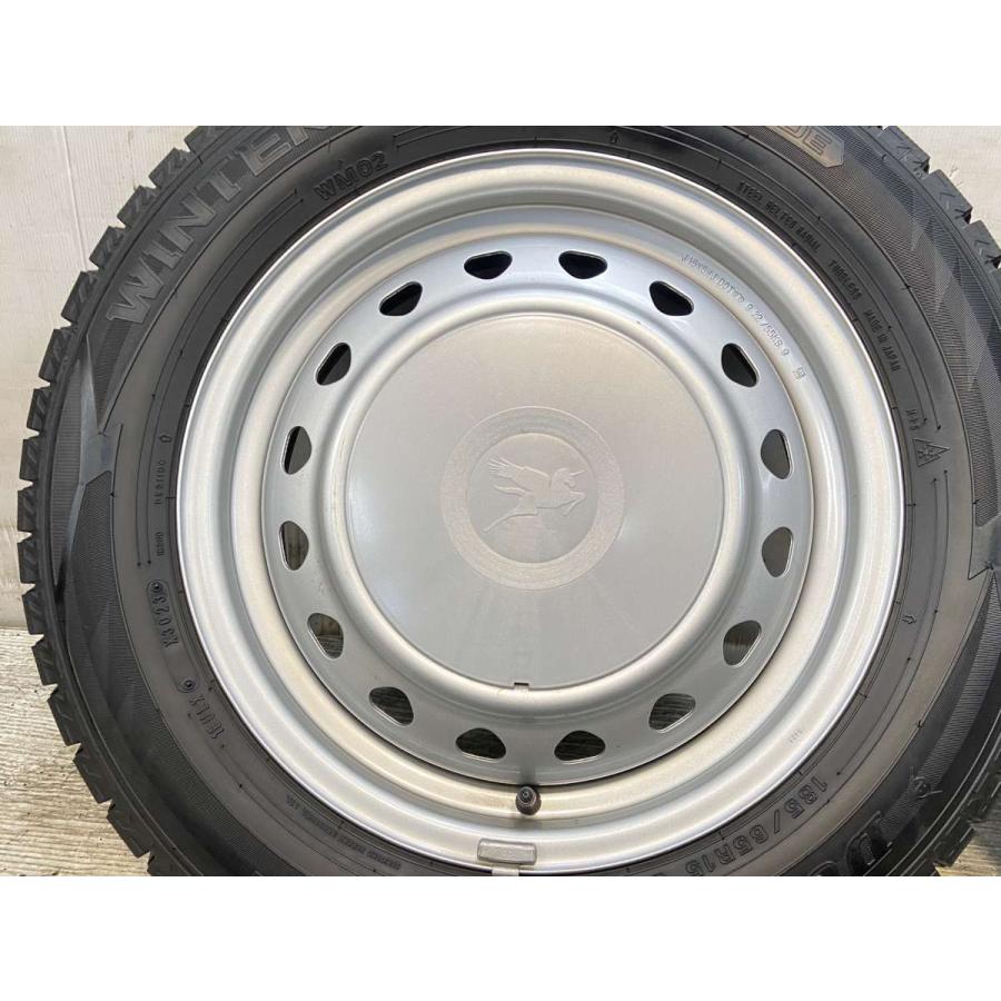 中古タイヤ スタッドレスタイヤ ホイールセット 4本セット 185/65R15
