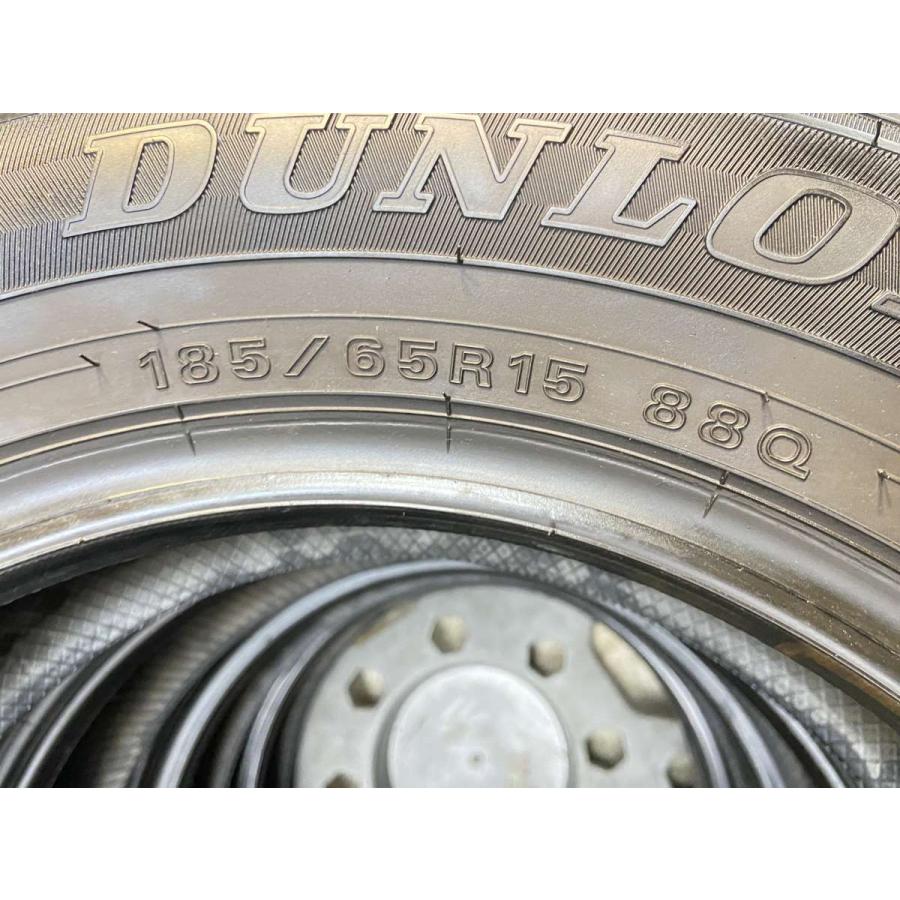 DUNLOP（ダンロップ） 中古タイヤ スタッドレスタイヤ 4本セット 185 