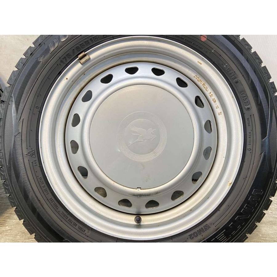 ◇送料込み◇175/65R15 中古スタッドレスホイール4本　DUNLOP DUNLOP（ダンロップ） 中古タイヤ スタッドレスタイヤ ホイールセット