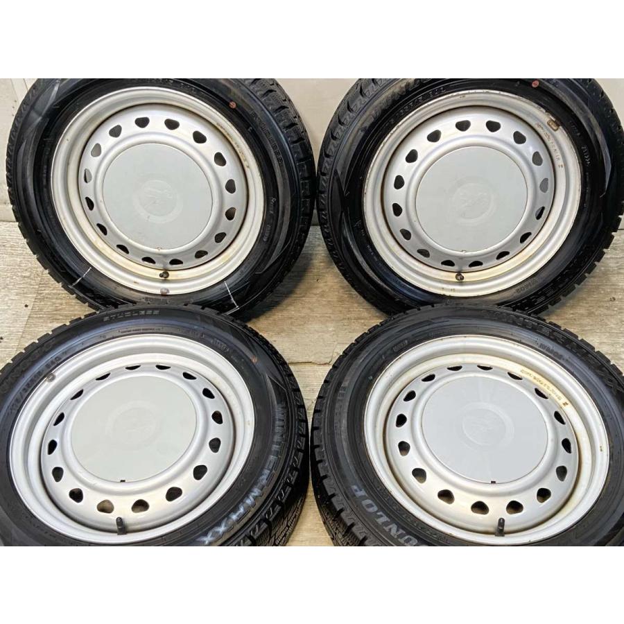 DUNLOP（ダンロップ） 中古タイヤ スタッドレスタイヤ ホイールセット 