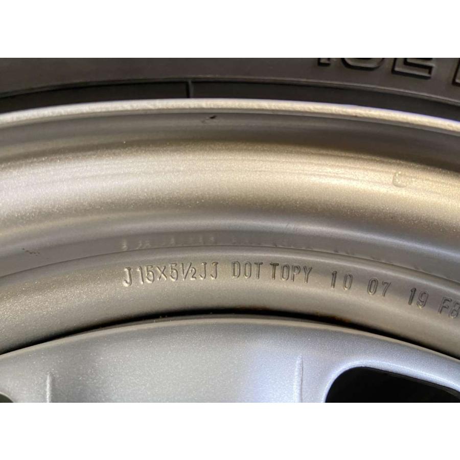 中古タイヤ スタッドレスタイヤ ホイールセット 4本セット 185/60R15  　 TOPY Ｍ60 15x5.5  100-4穴 グッドイヤー アイスナビ 7 | グッドイヤー | 10