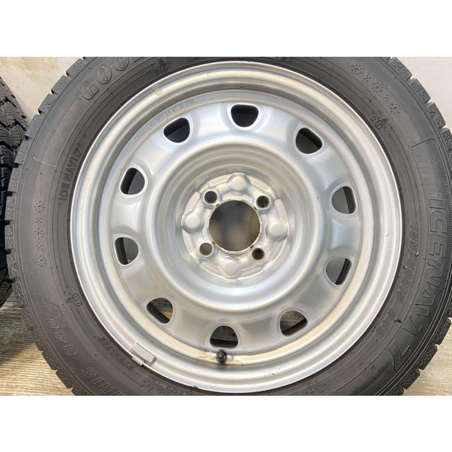 中古タイヤ スタッドレスタイヤ ホイールセット 4本セット 185/60R15  　 TOPY Ｍ60 15x5.5  100-4穴 グッドイヤー アイスナビ 7 | グッドイヤー | 03