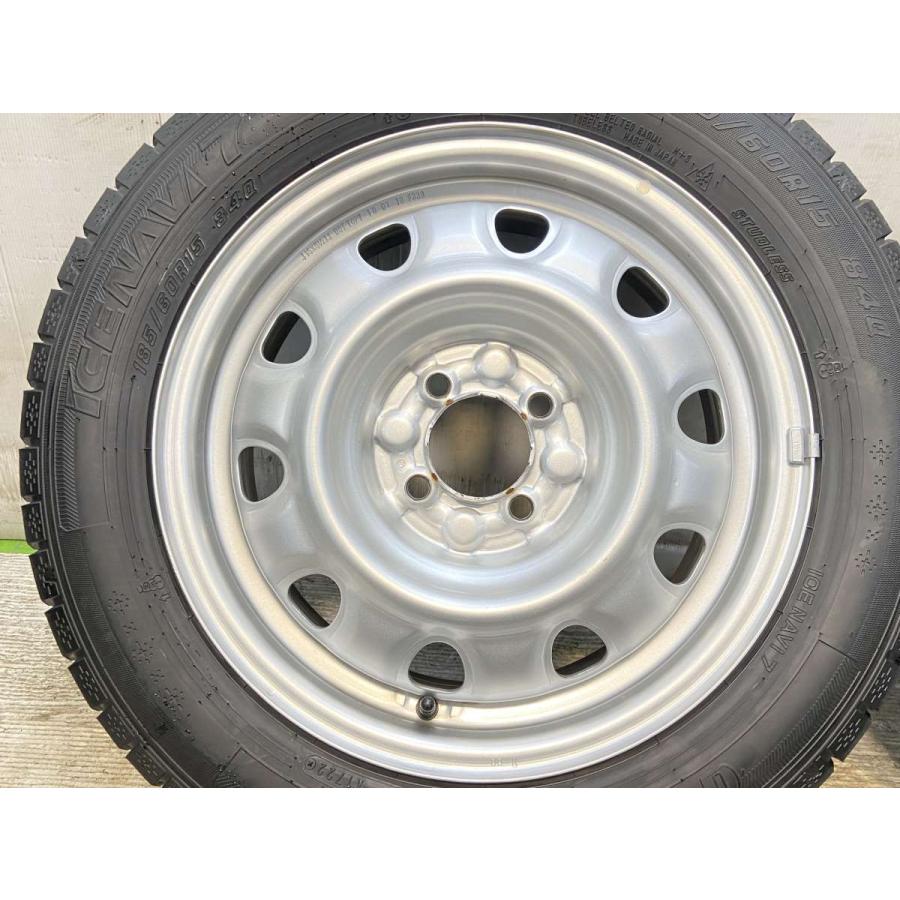 中古タイヤ スタッドレスタイヤ ホイールセット 4本セット 185/60R15  　 TOPY Ｍ60 15x5.5  100-4穴 グッドイヤー アイスナビ 7 | グッドイヤー | 04