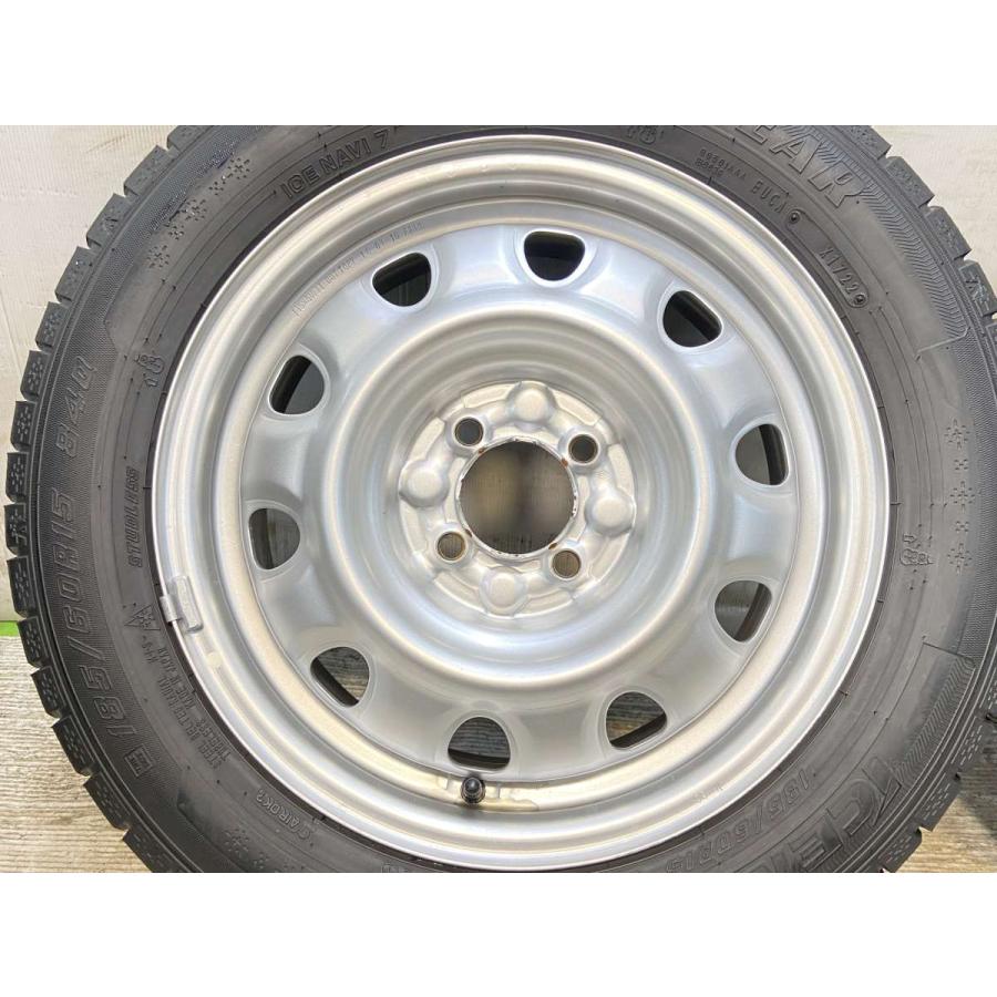中古タイヤ スタッドレスタイヤ ホイールセット 4本セット 185/60R15  　 TOPY Ｍ60 15x5.5  100-4穴 グッドイヤー アイスナビ 7 | グッドイヤー | 06