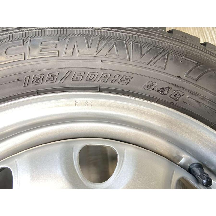 中古タイヤ スタッドレスタイヤ ホイールセット 4本セット 185/60R15  　 TOPY Ｍ60 15x5.5  100-4穴 グッドイヤー アイスナビ 7 | グッドイヤー | 09