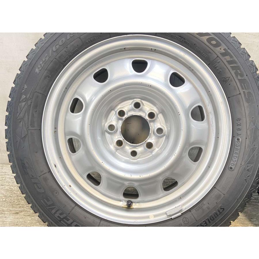 中古タイヤ スタッドレスタイヤ ホイールセット 4本セット 185/60R15  　 TOPY V13 15x5.5  100/114.3-4穴 トーヨータイヤ オブザーブ GIZ2 | TOYO TIRES | 04