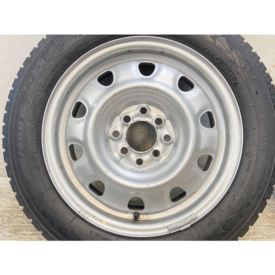 中古タイヤ スタッドレスタイヤ ホイールセット 4本セット 185/60R15  　 TOPY V13 15x5.5  100/114.3-4穴 トーヨータイヤ オブザーブ GIZ2 | TOYO TIRES | 05