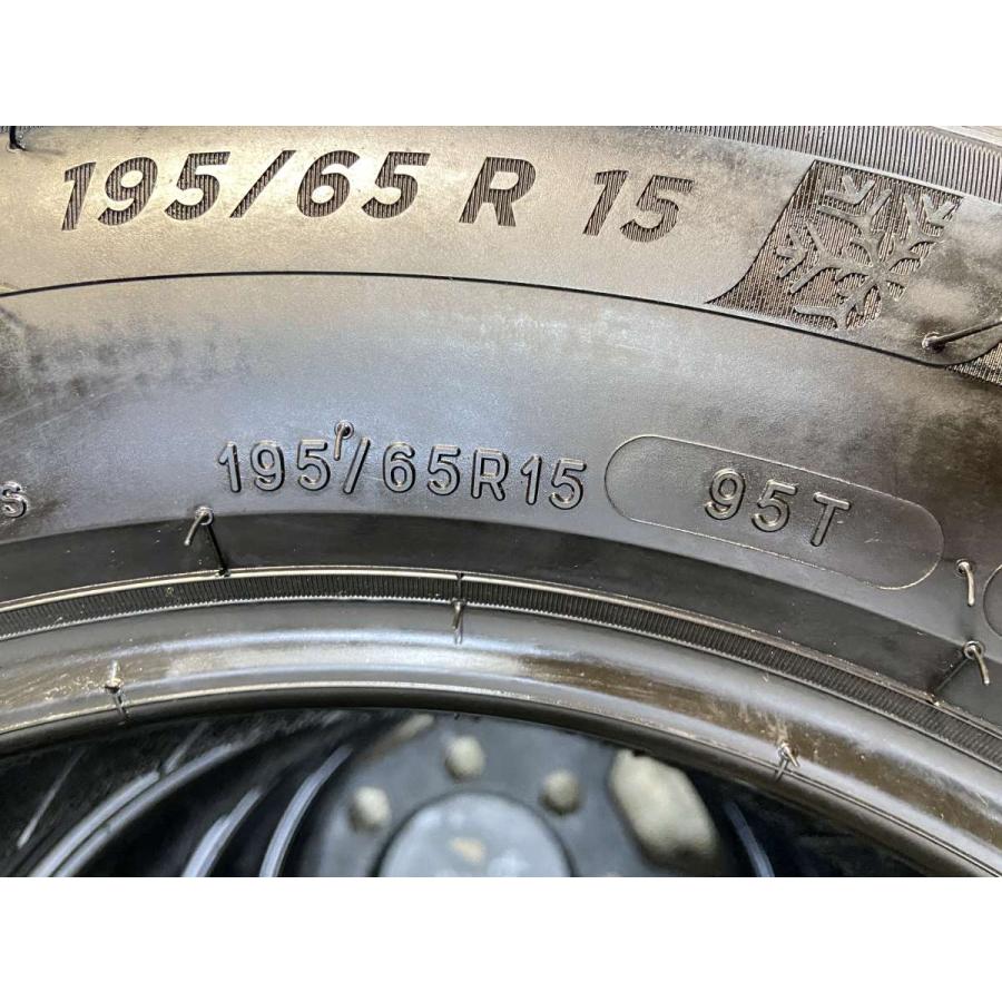ミシュラン（MICHELIN） 中古タイヤ スタッドレスタイヤ 4本セット 195 