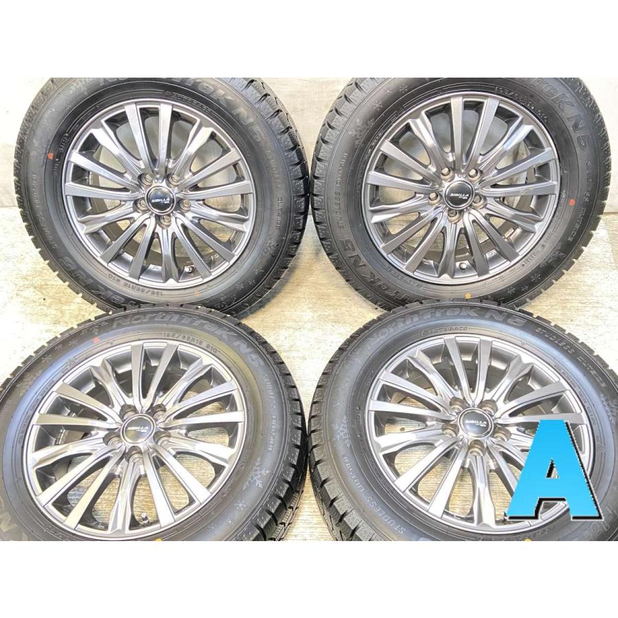 中古タイヤ スタッドレスタイヤ ホイールセット 4本セット 195/65R15 