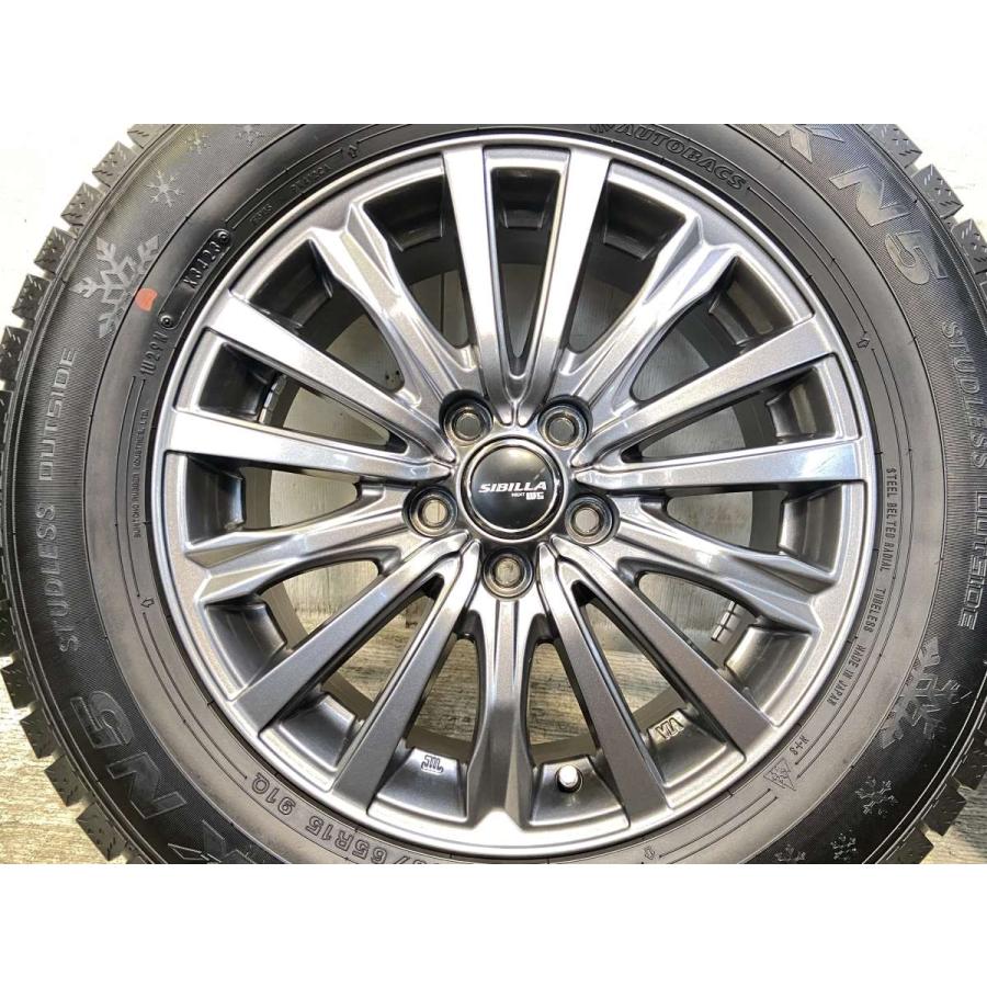 中古タイヤ スタッドレスタイヤ ホイールセット 4本セット 195/65R15 
