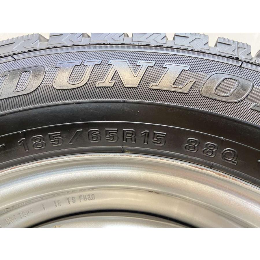 DUNLOP（ダンロップ） 中古タイヤ スタッドレスタイヤ ホイールセット
