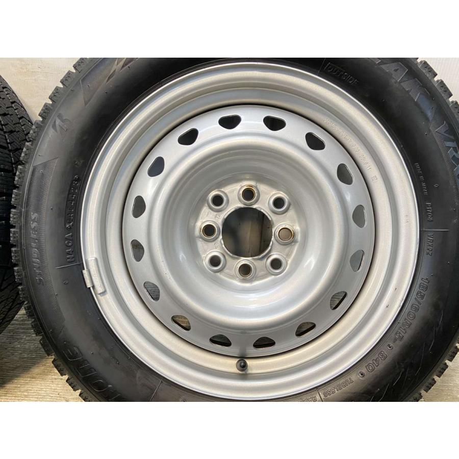 2個 ブリヂストン スタッドレスタイヤ 185/60R15 ホイールセット ブリザック VRX2 2024年製2台限定 アウトレット 185/65R15