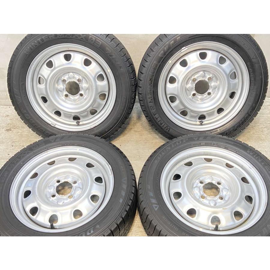 中古タイヤ スタッドレスタイヤ ホイールセット 4本セット 185/60R15  　 TOPY M60 15x5.5  100-4穴 ダンロップ ウィンターマックス03 | DUNLOP