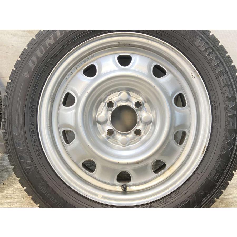 中古タイヤ スタッドレスタイヤ ホイールセット 4本セット 185/60R15  　 TOPY M60 15x5.5  100-4穴 ダンロップ ウィンターマックス03 | DUNLOP | 03