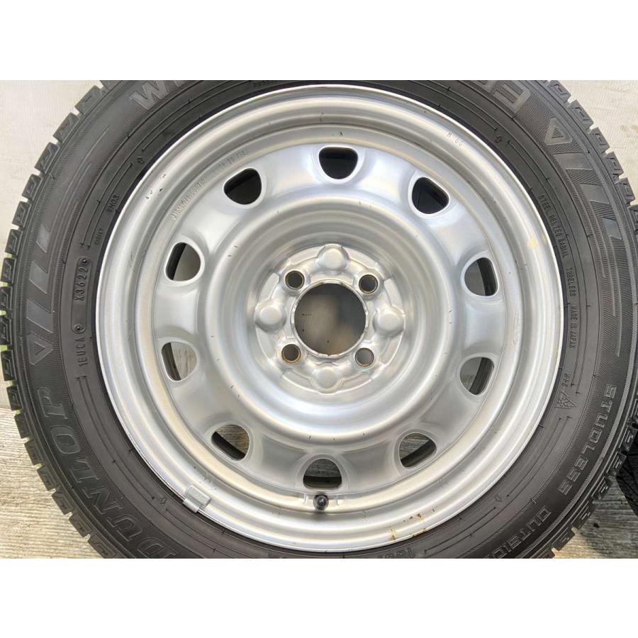 中古タイヤ スタッドレスタイヤ ホイールセット 4本セット 185/60R15  　 TOPY M60 15x5.5  100-4穴 ダンロップ ウィンターマックス03 | DUNLOP | 04