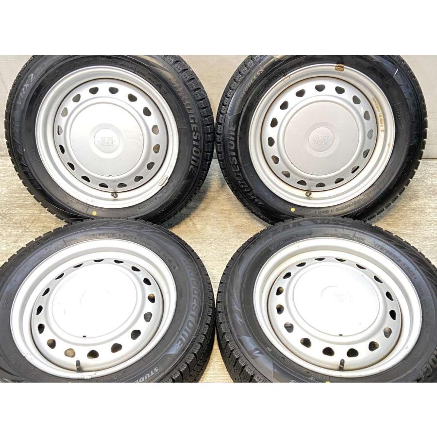 中古タイヤ スタッドレスタイヤ ホイールセット 4本セット 175/65R15  　 JECT R6 15x5.5  100/114.3-4穴 ブリヂストン ブリザック VRX2 | BRIDGESTONE