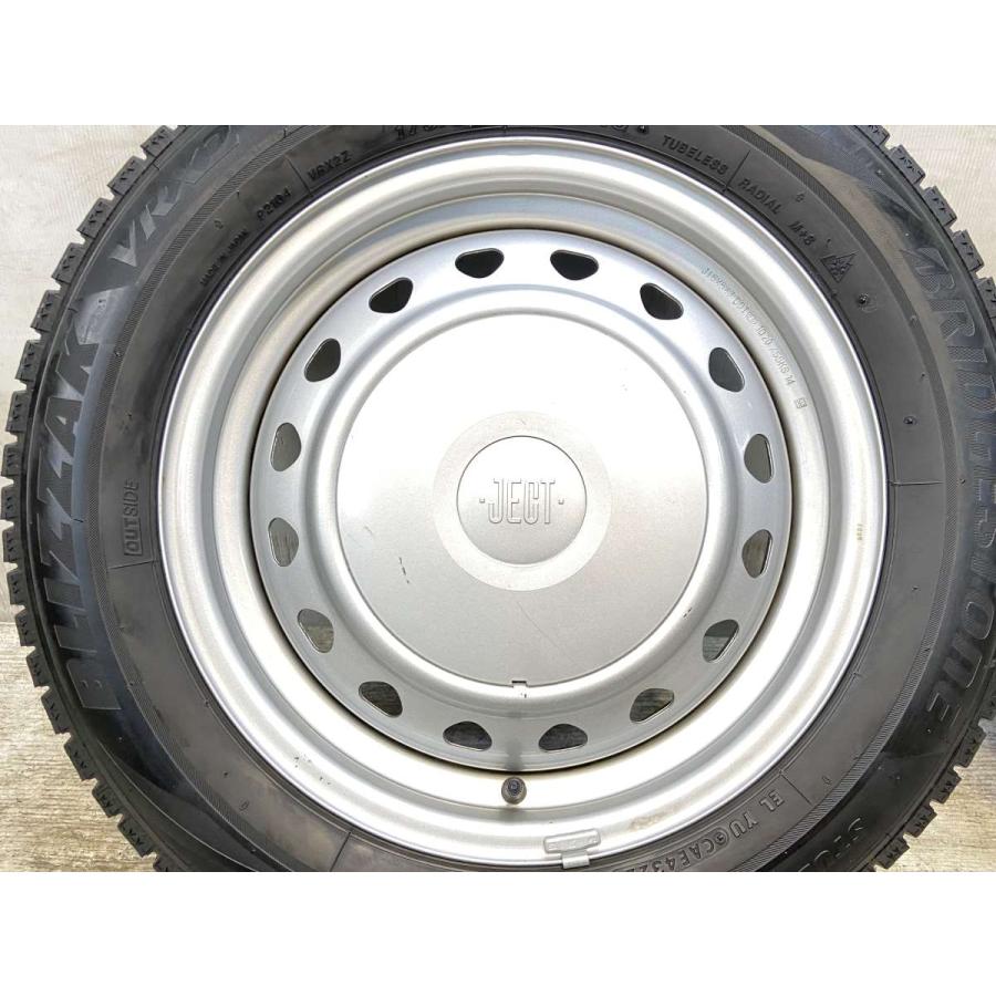 中古タイヤ スタッドレスタイヤ ホイールセット 4本セット 175/65R15  　 JECT R6 15x5.5  100/114.3-4穴 ブリヂストン ブリザック VRX2 | BRIDGESTONE | 06