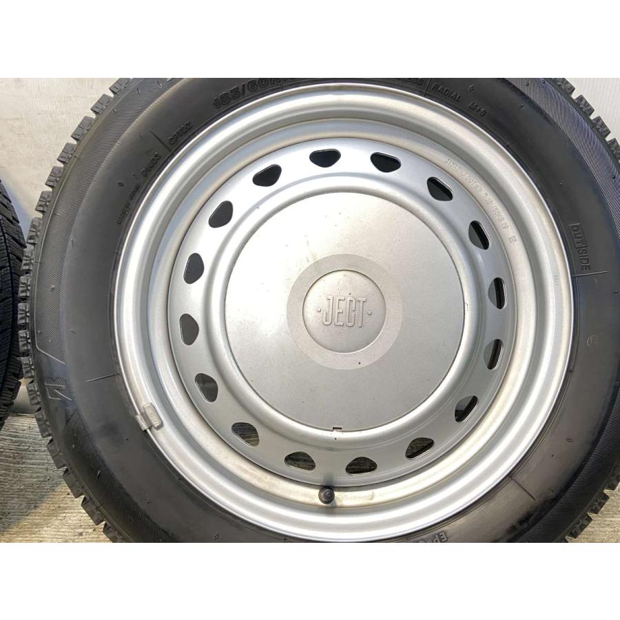 中古タイヤ スタッドレスタイヤ ホイールセット 4本セット 185/60R15  　 JECT S7 15x5.5  100/114.3-4穴 ブリヂストン アイスパートナー2 | BRIDGESTONE | 03