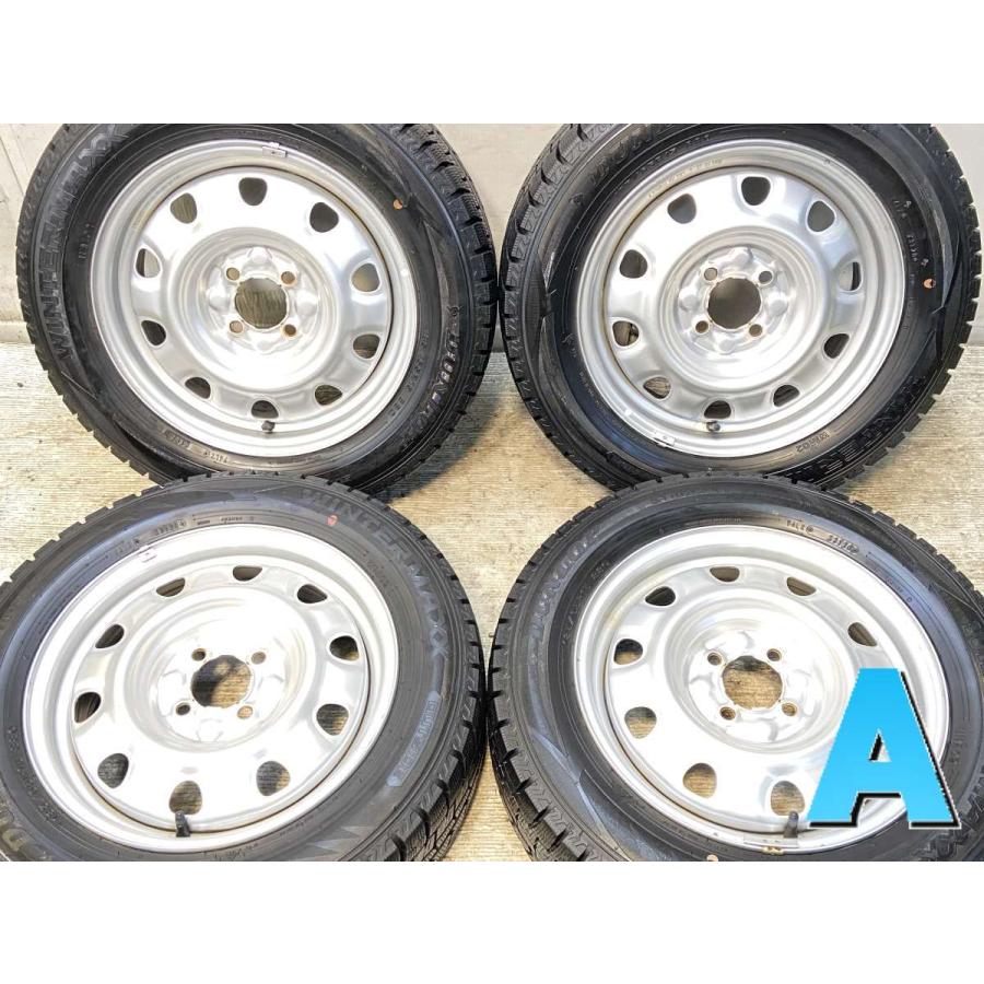 中古タイヤ スタッドレスタイヤ ホイールセット 4本セット 185/65R15  　 TOPY M60 15x5.5  100-4穴 ダンロップ ウィンターマックス WM02 | DUNLOP