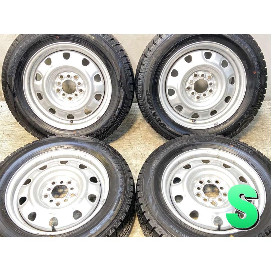 中古タイヤ スタッドレスタイヤ ホイールセット 4本セット 195/65R15  TOPY V11 15x6.0 100/114.3-5穴 DUNLOP ウィンターマックス WM02 | DUNLOP