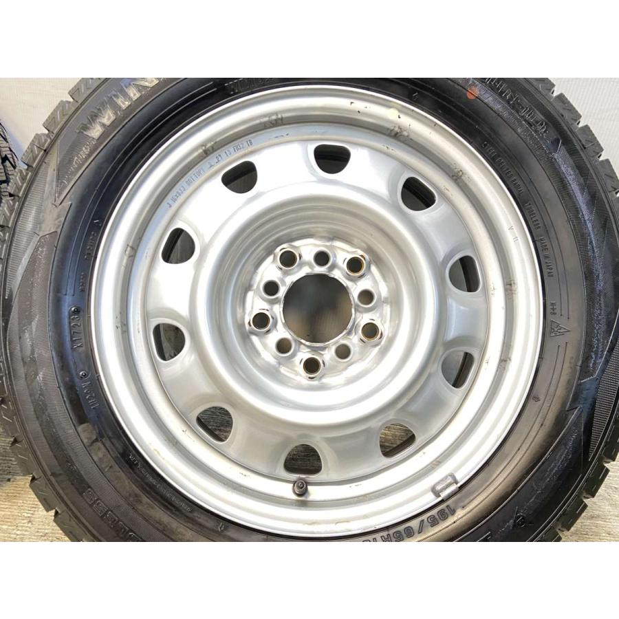中古タイヤ スタッドレスタイヤ ホイールセット 4本セット 195/65R15  TOPY V11 15x6.0 100/114.3-5穴 DUNLOP ウィンターマックス WM02 | DUNLOP | 03