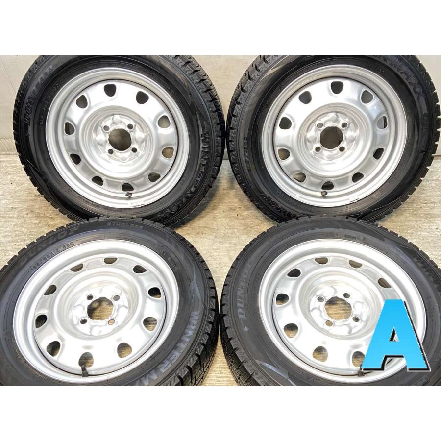 中古タイヤ スタッドレスタイヤ ホイールセット 4本セット 185/65R15  　 TOPY M60 15x5.5  100-4穴 ダンロップ ウィンターマックス WM02 | DUNLOP
