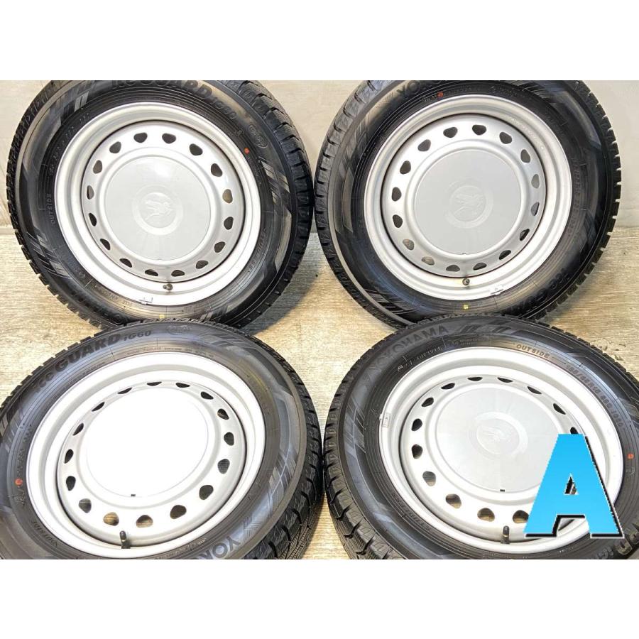 中古タイヤ スタッドレスタイヤ ホイールセット 4本セット 185/65R15  キャロウィン R6 15x5.5 100/114.3-4穴 ヨコハマ アイスガード iG60 | ヨコハマタイヤ