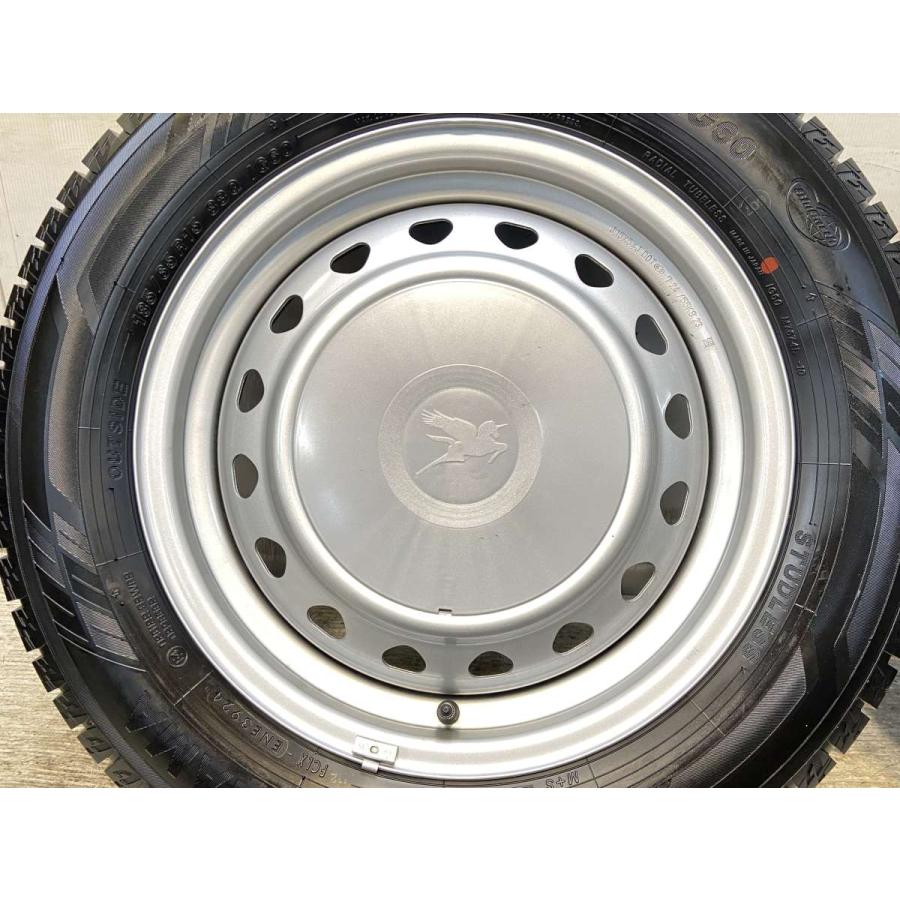 中古タイヤ スタッドレスタイヤ ホイールセット 4本セット 185/65R15  キャロウィン R6 15x5.5 100/114.3-4穴 ヨコハマ アイスガード iG60 | ヨコハマタイヤ | 04