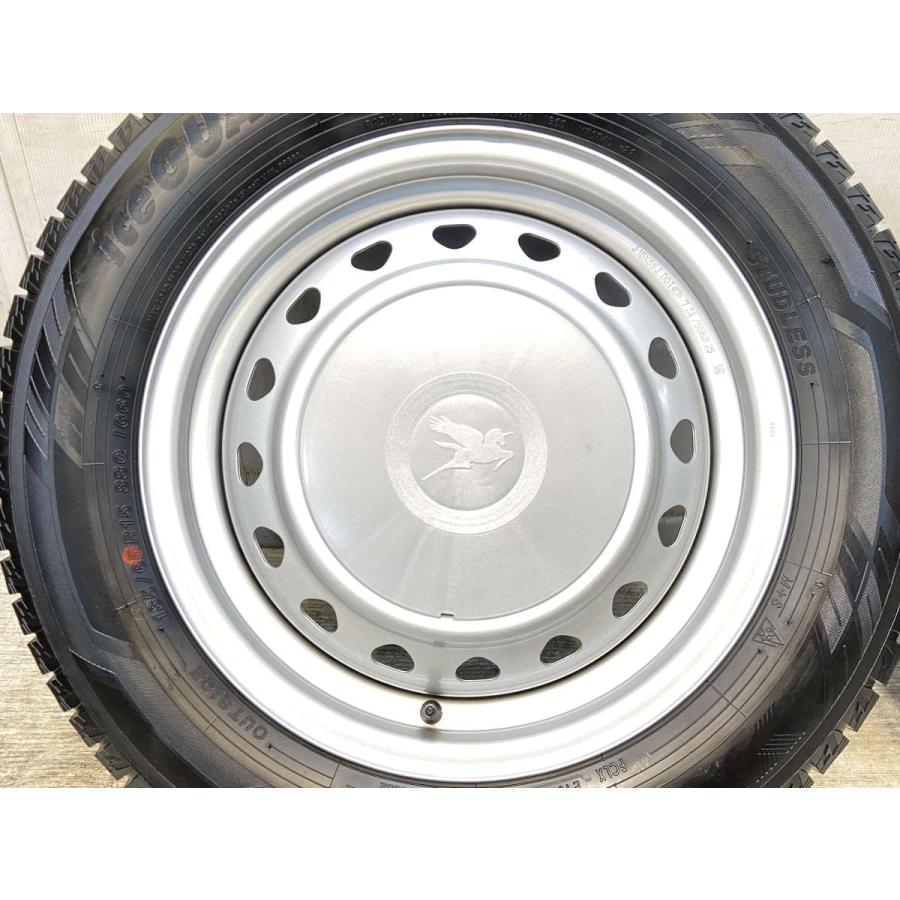 中古タイヤ スタッドレスタイヤ ホイールセット 4本セット 185/65R15  キャロウィン R6 15x5.5 100/114.3-4穴 ヨコハマ アイスガード iG60 | ヨコハマタイヤ | 05