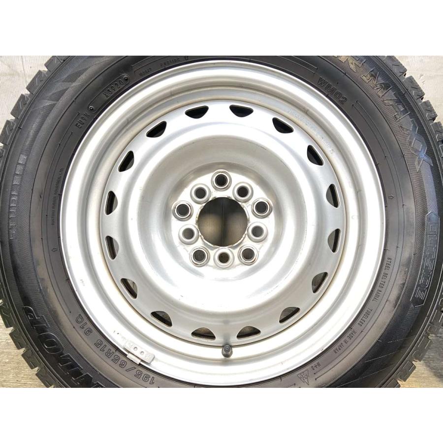 中古タイヤ スタッドレスタイヤ ホイールセット 4本セット 195/65R15  　 AP 15x6.0  100/114.3-5穴 ダンロップ ウィンターマックス WM02 | DUNLOP | 05