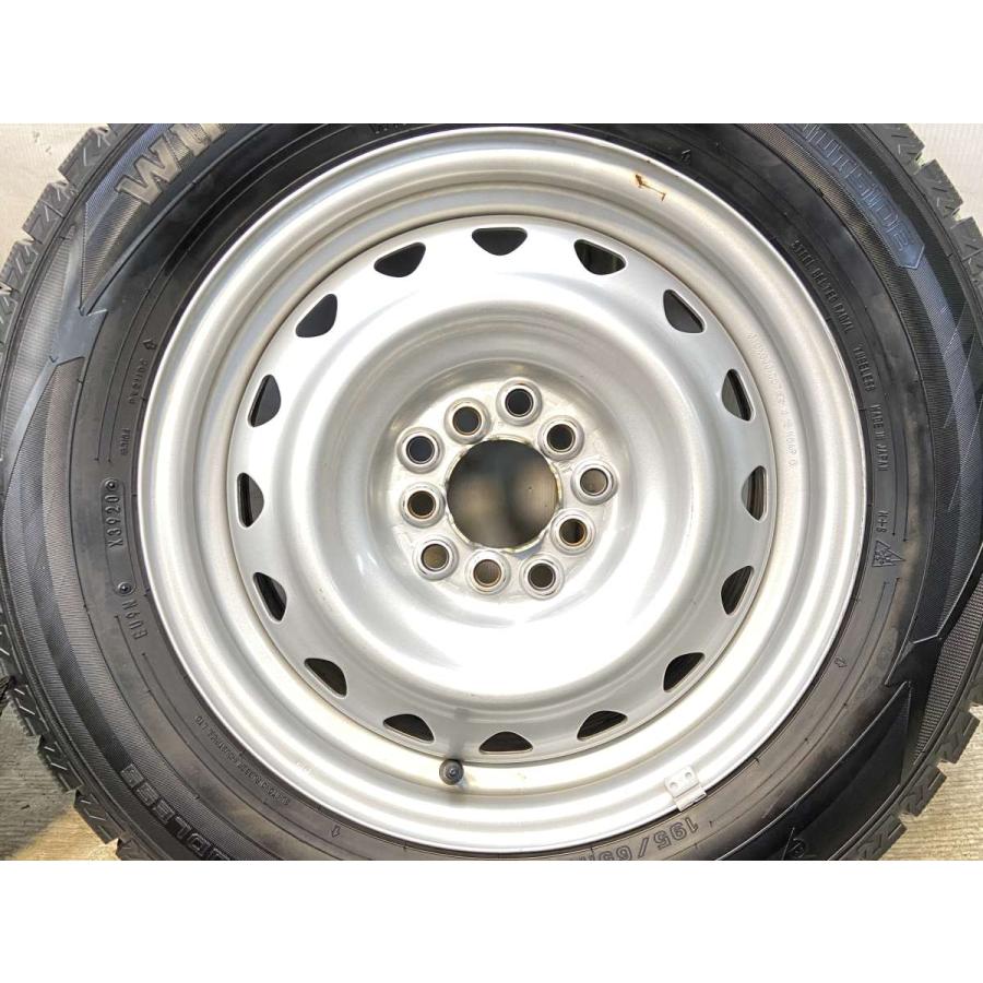 中古タイヤ スタッドレスタイヤ ホイールセット 4本セット 195/65R15  　 AP 15x6.0  100/114.3-5穴 ダンロップ ウィンターマックス WM02 | DUNLOP | 06