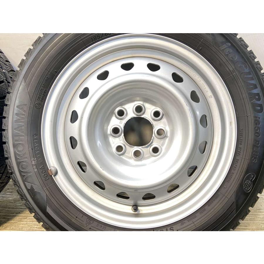 中古タイヤ スタッドレスタイヤ ホイールセット 4本セット 185/60R15  　 S7 15x5.5  100/114.3-4穴 ヨコハマ アイスガード iG50 PLUS | ヨコハマタイヤ | 06