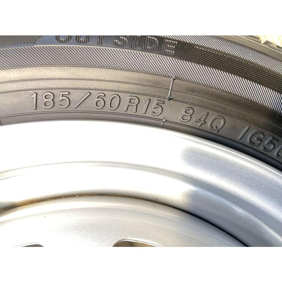 中古タイヤ スタッドレスタイヤ ホイールセット 4本セット 185/60R15  　 S7 15x5.5  100/114.3-4穴 ヨコハマ アイスガード iG50 PLUS | ヨコハマタイヤ | 09