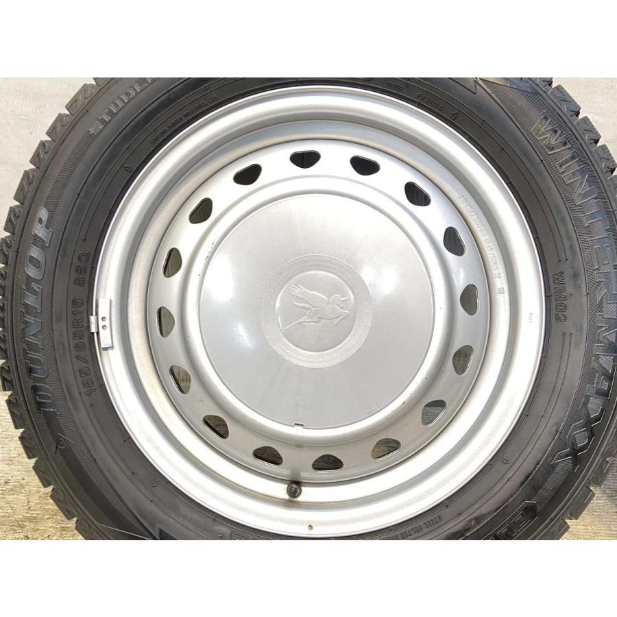 DUNLOP（ダンロップ） 中古タイヤ スタッドレスタイヤ ホイールセット 