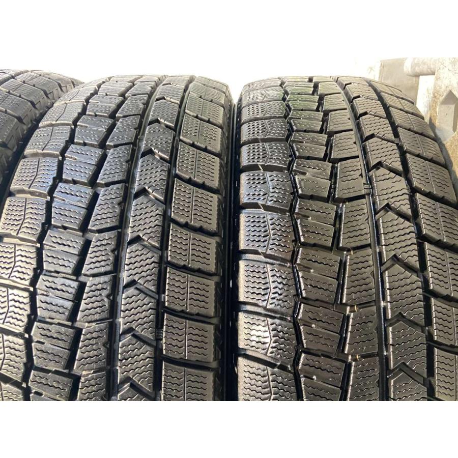 ダンロップ WM02 冬タイヤ 185/60R15 ×4本中古 DUNLOP（ダンロップ） 中古タイヤ スタッドレスタイヤ 4本セット 185
