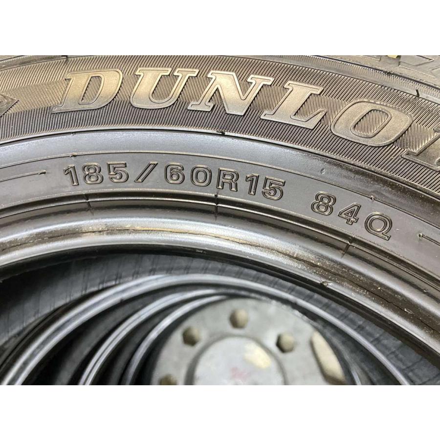DUNLOP（ダンロップ） 中古タイヤ スタッドレスタイヤ 4本セット 185