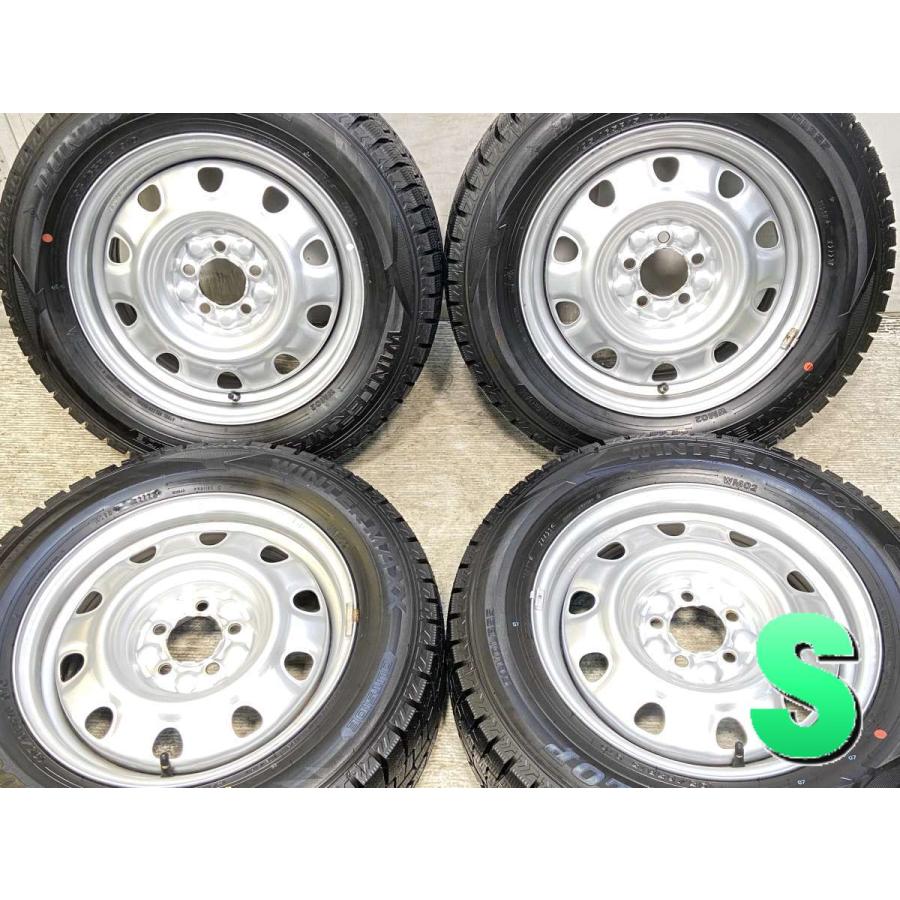 中古タイヤ スタッドレスタイヤ ホイールセット 4本セット 195/65R15  　 TOPY M61 15x6.0  100-5穴 ダンロップ ウィンターマックス WM02 | DUNLOP