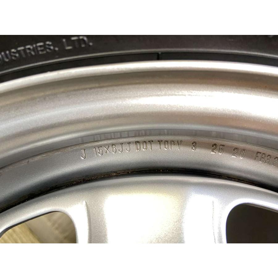 中古タイヤ スタッドレスタイヤ ホイールセット 4本セット 195/65R15  　 TOPY M61 15x6.0  100-5穴 ダンロップ ウィンターマックス WM02 | DUNLOP | 10