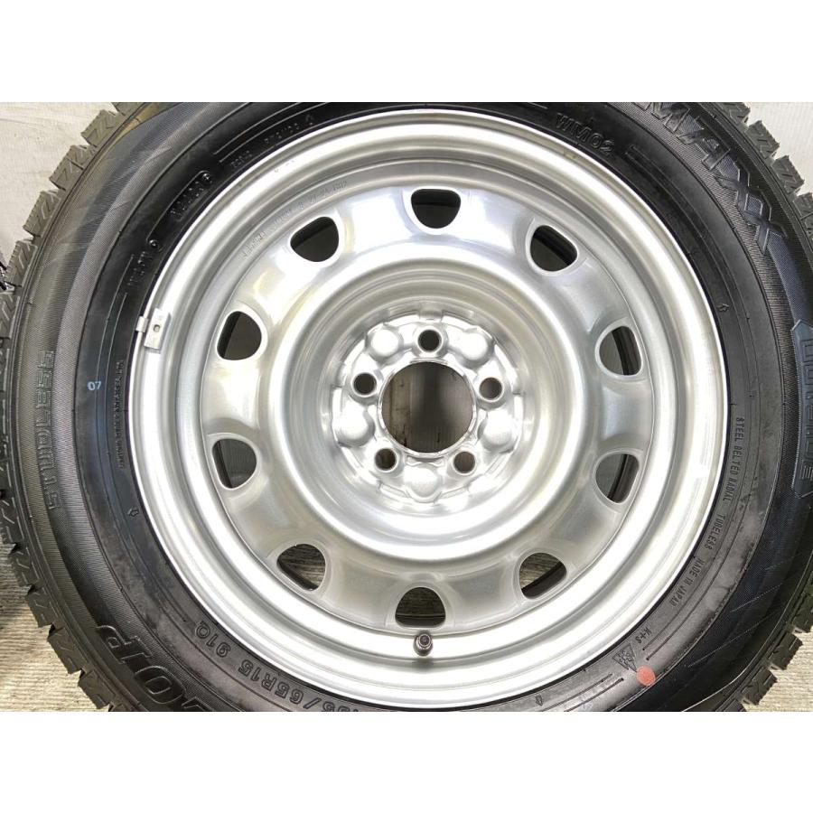 中古タイヤ スタッドレスタイヤ ホイールセット 4本セット 195/65R15  　 TOPY M61 15x6.0  100-5穴 ダンロップ ウィンターマックス WM02 | DUNLOP | 03