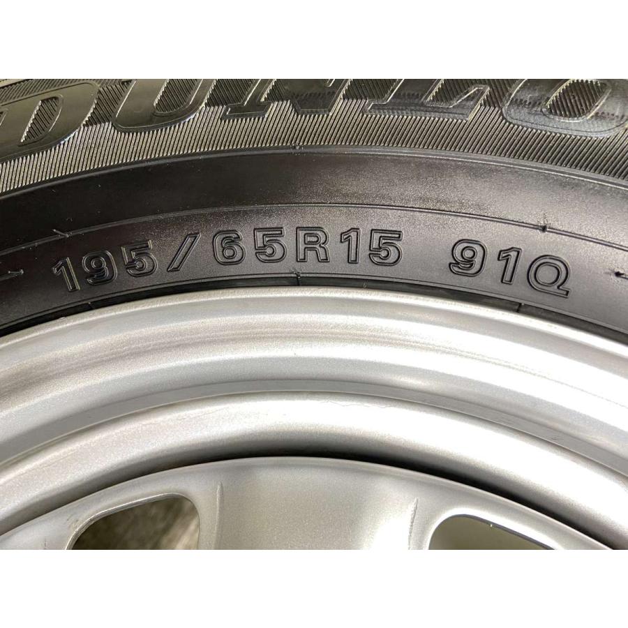 中古タイヤ スタッドレスタイヤ ホイールセット 4本セット 195/65R15  　 TOPY M61 15x6.0  100-5穴 ダンロップ ウィンターマックス WM02 | DUNLOP | 09