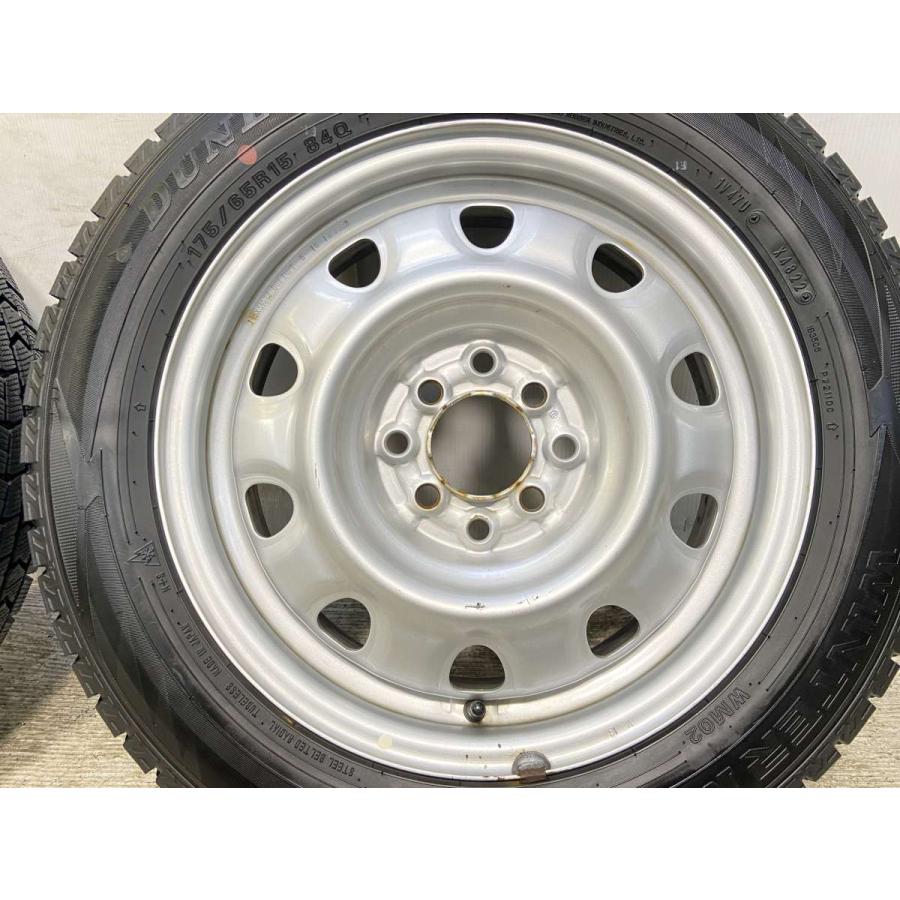 中古タイヤ スタッドレスタイヤ ホイールセット 4本セット 175/65R15  TOPY V13 15x5.5 100/114.3-4穴 DUNLOP ウィンターマックス WM02 | DUNLOP | 03