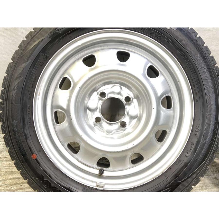中古タイヤ スタッドレスタイヤ ホイールセット 4本セット 185/60R15  　 TOPY M60 15x5.5  100-4穴 ダンロップ ウィンターマックス WM02 | DUNLOP | 04